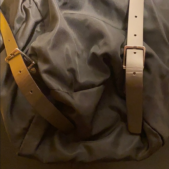 Ice Iceberg Nylon & Leather Mini Backpack - Picture 7 of 8